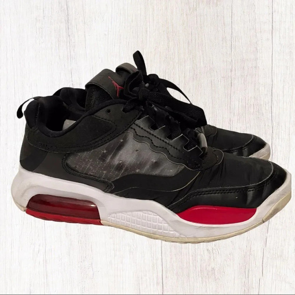 Jordan‎ Air Max 200 GS Bred Shoes Sz 6.5Y - Picture 1 of 10